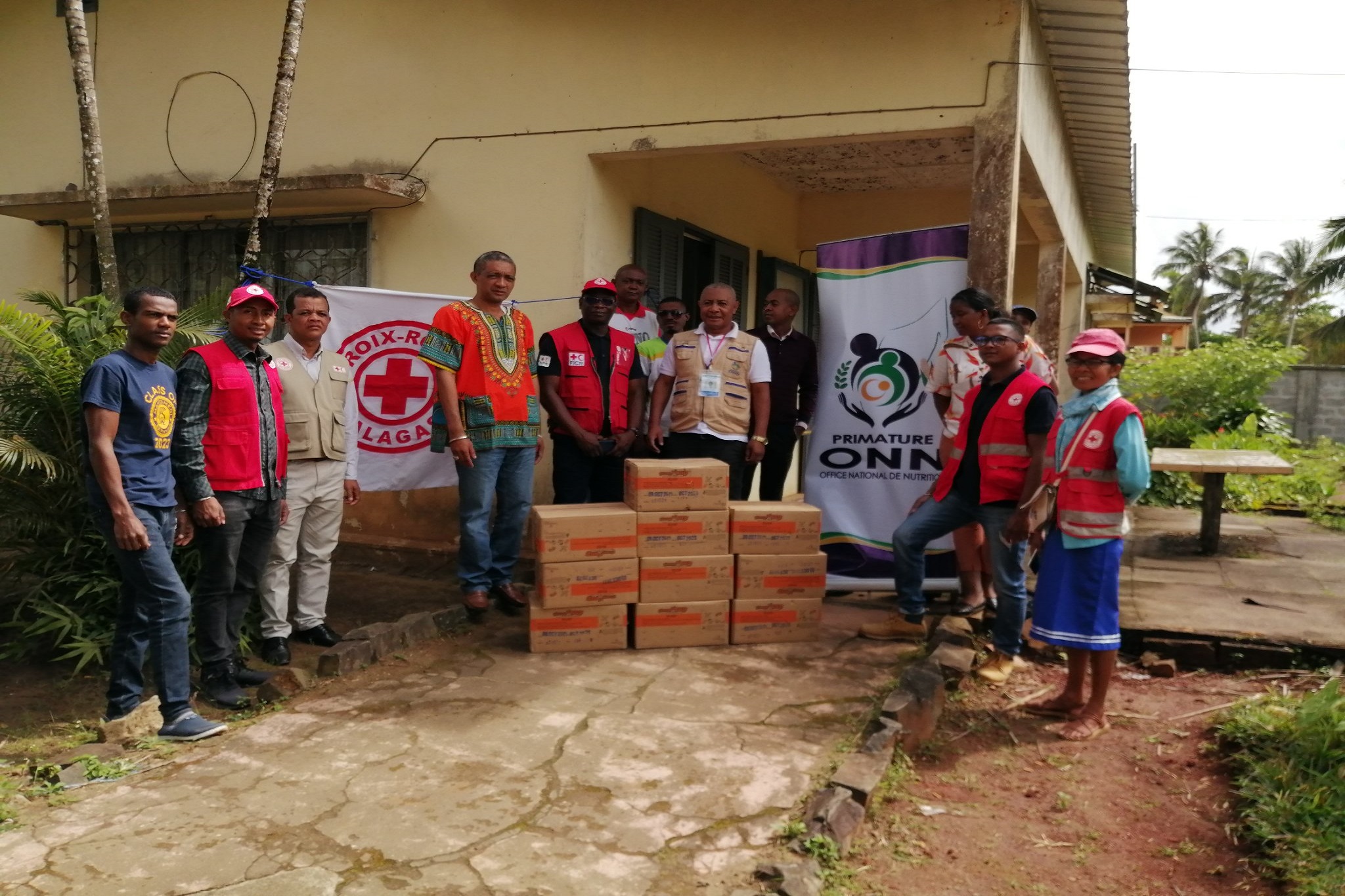 Donation solennelle du complément nutritif Plumpy sup